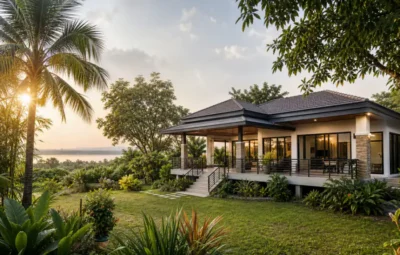 บ้านสวนใกล้แม่น้ำ จังหวัดเชียงราย