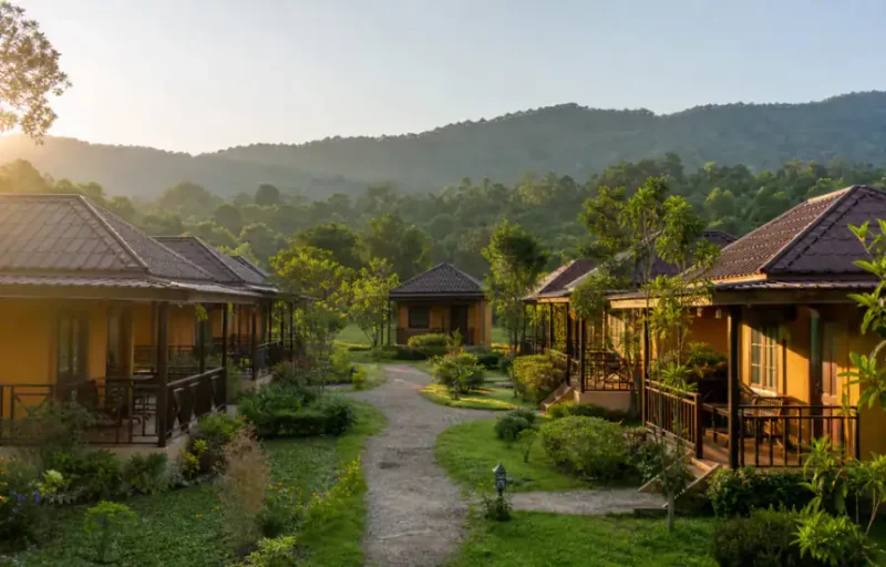 รีสอร์ตขนาดเล็ก จังหวัดสมุทรสงคราม