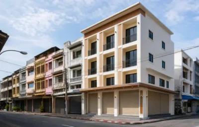 อาคารพาณิชย์รีโนเวต จังหวัดขอนแก่น