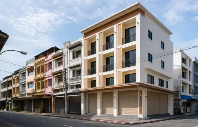 อาคารพาณิชย์รีโนเวต จังหวัดสมุทรสาคร