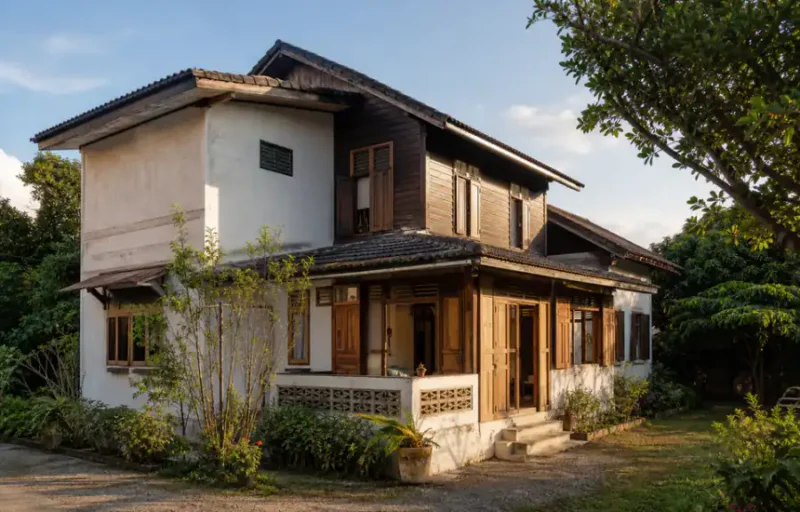 บ้านเก่ารีโนเวต จังหวัดสุราษฎร์ธานี